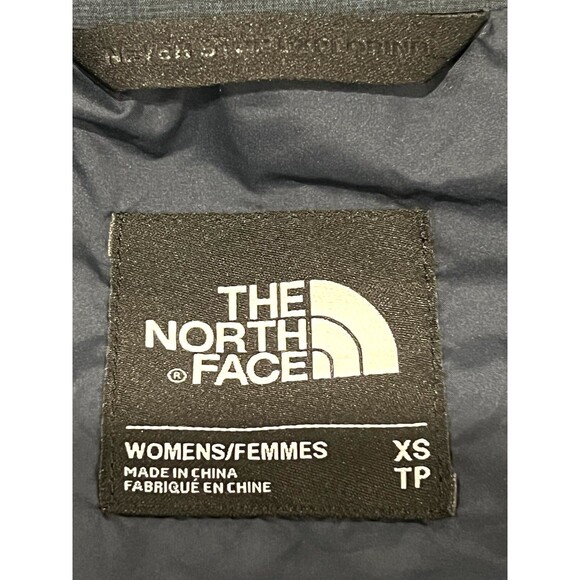 The North Face Tomales Bay DryVent Jacket Women XS Blue Full Zip Hooded Long - Picture 14 of 16